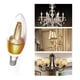 thumbnail image 1 of Ampolleta Led E14 Tipo Vela 5w Luz Fria /f009, 1 of 3