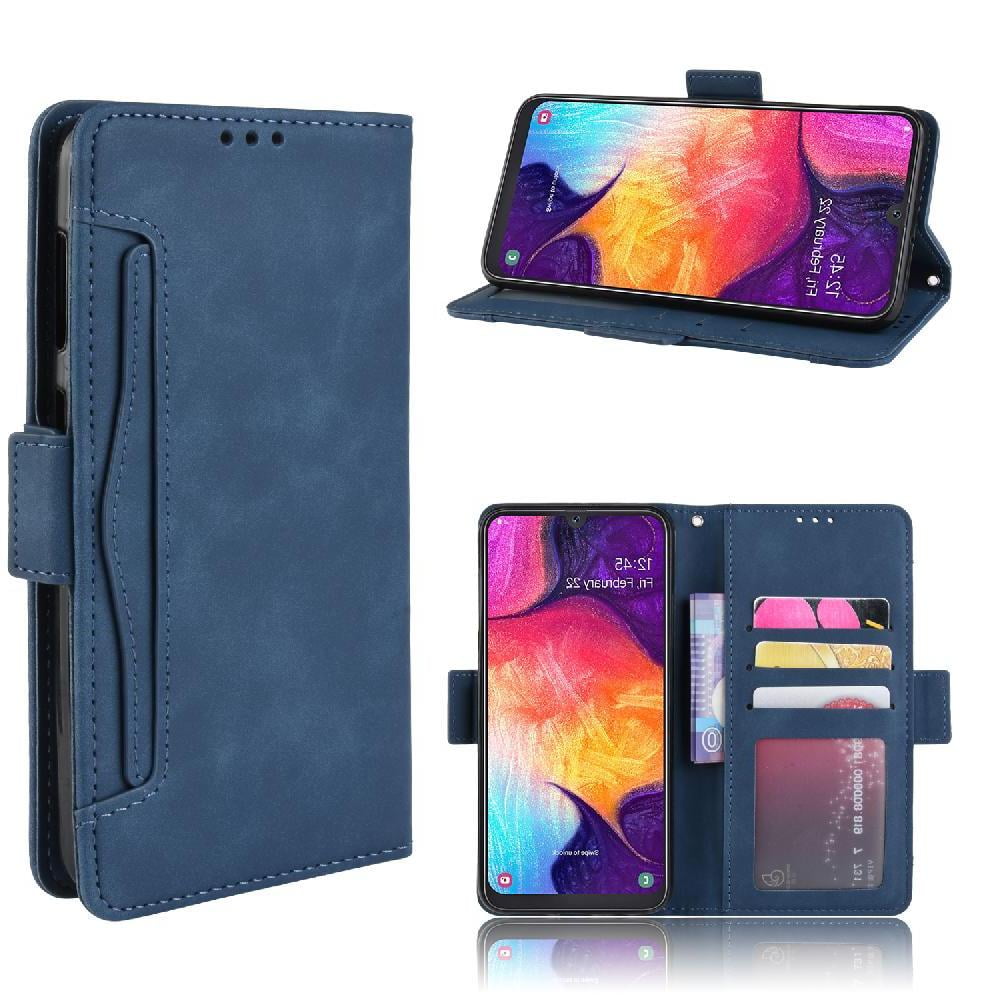 Foxdock - Funda Cartera Magnética Para Samsung Galaxy A30s- Tarjetero Desmontable, Cuero Pu, Soporte