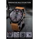 thumbnail image 5 of Reloj Mecánico de Hombre a la Moda - Manecillas Luminosas, Resistente Al Agua, Calendario, Movimiento Automático, Correa de Cuero - Accesorio Diario Perfecto, 5 of 9