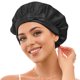 thumbnail image 1 of Gorro de dormir con capucha de seda Golden Star Beauty, 100% seda de morera, 1 of 5