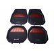 thumbnail image 2 of Piso Goma Negro/Rojo, 2 of 2