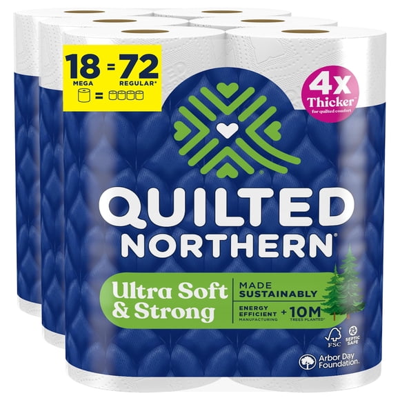 Papel higiénico Quilted Northern Ultra Soft 18 rollos mega