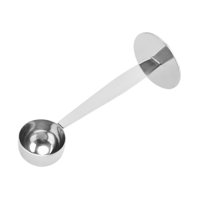 Magideal - Cuchara De Café Cuchara De Café,Fácil De Limpiar,Cuchara Medidora De Café Cuchara De Expreso Acero Inoxidable 2 En 1 Para Cocina, Bar, Cafetería En Ca