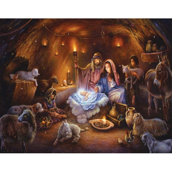 Calendario de Adviento Vermont Christmas Company No hay habitación en la posada