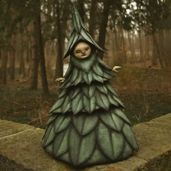 Pesadilla Bruja Resina Decoración De Jardín De Halloween
