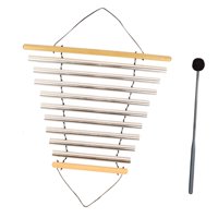 Magideal - Campana De Flujo De Meditación Con Mazo, Instrumento De Baño, Instrumentos Musicales, Campana De Flujo , Cuenco De Meditación, Sonido Para 9 Tonos