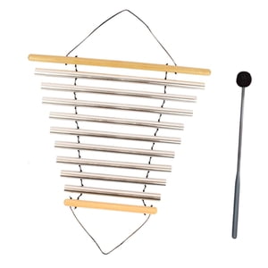 Magideal - Campana De Flujo De Meditación Con Mazo, Instrumento De Baño, Instrumentos Musicales, Campana De Flujo , Cuenco De Meditación, Sonido Para 9 Tonos