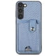 thumbnail image 2 of Funda Billetera Tejida para Samsung Galaxy S23 con Soporte y Tarjetero Azul, 2 of 4