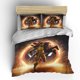 thumbnail image 1 of x169 Bed Sheetsed Duvet Cover Bedding Sets Comforter Piece Sets Bed Bed Boys and Girls Bed Decoration 3-Piece Bedding Set (1 Duvet Cover + 2 Pillow Shams) nj169, 1 of 5
