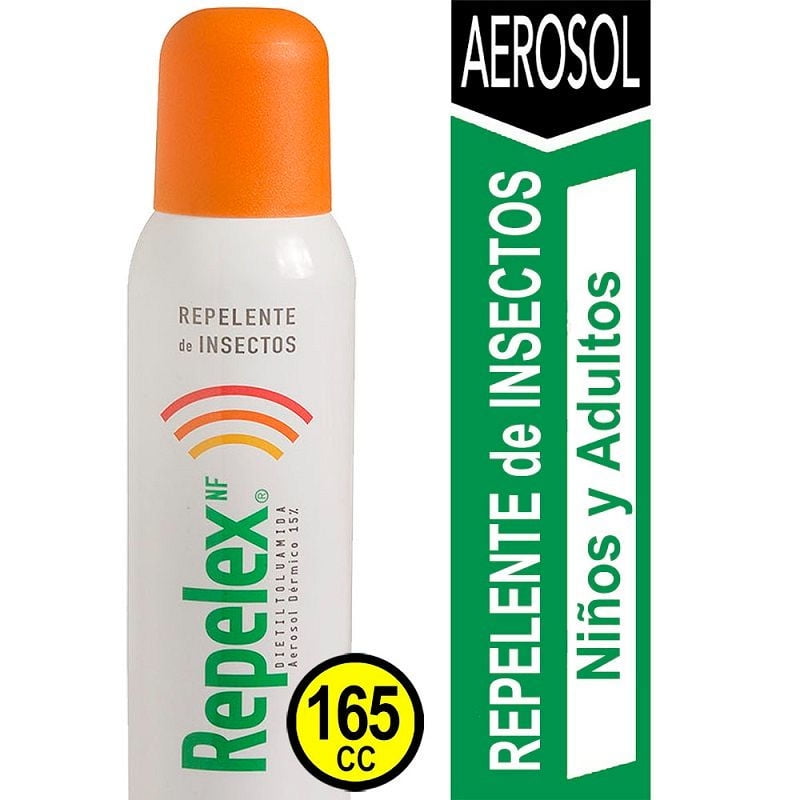 Repelex - Repelente De Insectos Aerosol Para Niños Y Adultos Lata