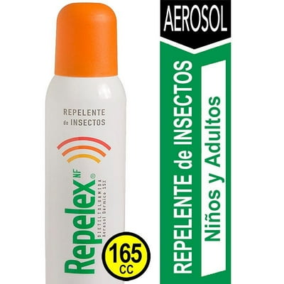 Repelente De Insectos Aerosol Para Niños Y Adultos Lata 165 Cc Repelex