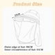 thumbnail image 5 of Sombrero De Protección Solar Para Mujer, Máscara Facial De Verano, Velo, Ciclismo, Coche Eléctrico, Sombrero Para El Sol Al Aire Libre, Protección Uv, Sombrero Parasol., 5 of 5