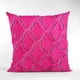 thumbnail image 2 of Cojín Plutus Brands de piel sintética con diamantes, fucsia, morado, 2 of 7