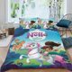thumbnail image 2 of Nella la Princesa Caballero Conjunto de sábanas temático, trío de piezas, cómodo y amigable con la piel, diseño único, regalo de decoración para el hogar para familiares, amigos y fans,135cm *200cm, 2 of 6