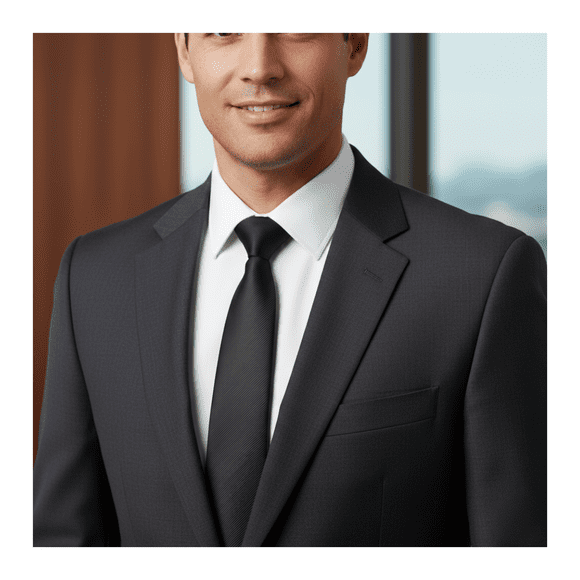 Corbata De Hombre Estilo Elegante Formal Vestuario Seguridad
