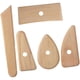 thumbnail image 3 of 5 Piezas de Varillas de Madera para Modelar Cerámica, Suministros de Bricolaje, Herramientas Versátiles para Recortar Arcilla para Principiantes Y Pro, 3 of 5