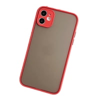 Genérico - Carcasa Silicona Premium Matte Para Iphone 11 Rojo