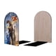 thumbnail image 2 of Los Cuatro Fantásticos Sujetalibros decorativos temáticos, tope para estantería con base antideslizante, uso dual para hogar y oficina - 2 piezas, 2 of 6