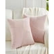 thumbnail image 3 of Pack De 4 Fundas De Cojin Felpa Rosa, 3 of 3