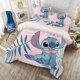 thumbnail image 3 of Stitch Bedding Duvet Cover Anime Bedding Sets 3D Printed Lightweight 3 Pieces Comforter Cover Sets, 3 of 5