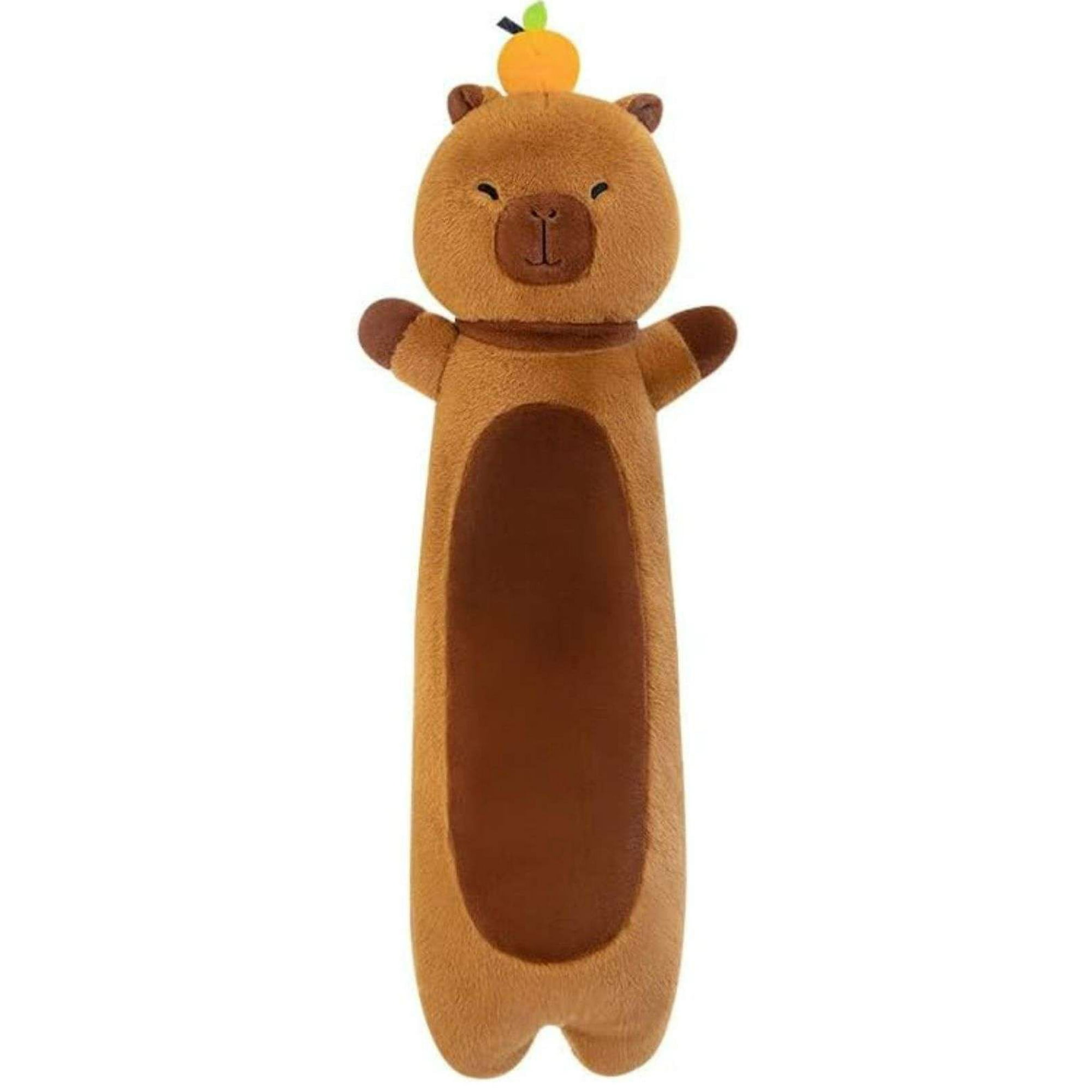 Oem - Peluche Almohada Alargado De Capibara Para Niños Y Adultos