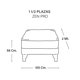 thumbnail image 4 of Cama Europea Zen Pro Pu Beige 1.5 Plazas, 4 of 4