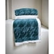 thumbnail image 3 of Manta Frazada Elegante 2 Plazas Turquesa, 3 of 3