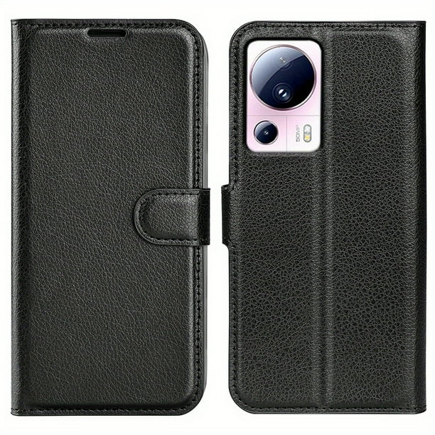 Wallet Card Slot Holder Magnetic Close Leather Flip Fold Protection Phone Case For XiaoMi 13 Ultra Pro Lite