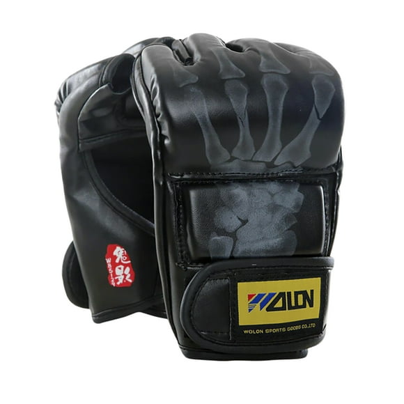 Guantes De Mma & Kickboxing Negros