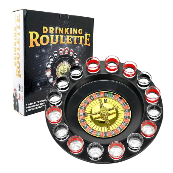 Juego de ruleta Shot Glass para beber, novedades bastante extrañas