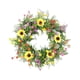 thumbnail image 4 of Corona Floral Redonda De Primavera Y Verano Para Decoración Del Hogar, Fiestas, Interiores Y Exteriores., 4 of 5