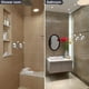 thumbnail image 2 of Perchero adhesivo de acero inoxidable, gancho adhesivo para bata de baño, toalla, montado en la pared, pulido, autoadhesivo, organizador de cocina, sin taladrar, negro, 2 paquetes, plateado-2, 2 of 5