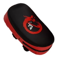 Magideal - Kick , Pu Durable Curved Kicking Pad Punching Para Boxing Target Sparring Sanda Sport Martial Arts , Rojo