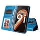 thumbnail image 4 of Funda tipo cartera FOXDOCK para Realme 9i , diseño girasol en relieve, cuero PU, cierre magnético, soporte y tarjetero, 4 of 5