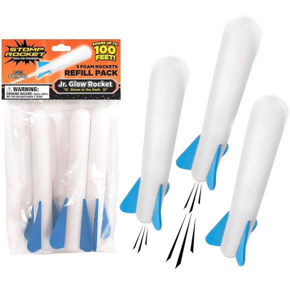 Recargas Rocket Stomp Rocket Jr Glow Rocket 3 Rockets Kids