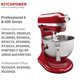 thumbnail image 4 of Batidora Flex Edge KITCHPOWER para batidoras de pie con elevador de cuencos de 6 cuartos, 4 of 8