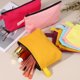 thumbnail image 3 of Uxcell 8 Pcs Bolsa de Maquillaje de Lona de Algodón, 7.5x5.1" Neceser con Cremallera y Correa, Bolsas de Aseo Multiusos en Blanco para Manualidades DIY, 3 of 6