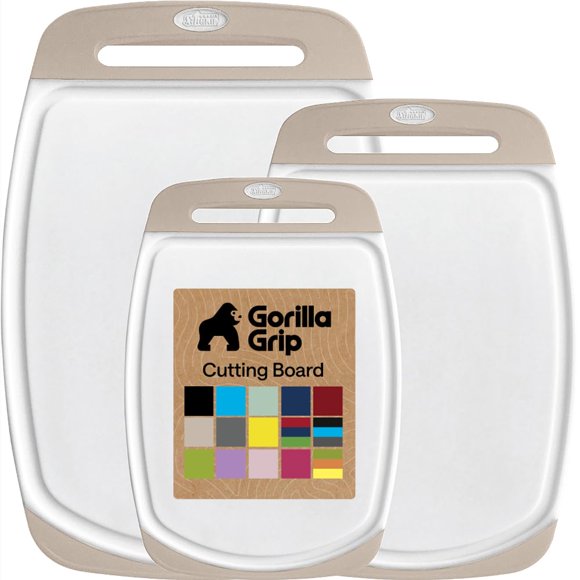 Set de 3 Tablas de Cortar GORILLA GRIP No Porosas y Duraderas
