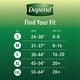 thumbnail image 2 of Ropa interior para incontinencia Depend Fit-Flex para mujer XXL, 22 unidades, 2 of 7