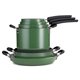thumbnail image 1 of Juego de Utensilios de Cocina Tramontina 11 Piezas Verde Antiadherente, 1 of 5
