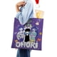 thumbnail image 4 of Cool Omori Game Bolso de tela con estampado de lienzo para mujer, bolsa de compras reutilizable y estética, con cremallera interior, regalo para mujer,38*45cm., 4 of 6