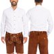 thumbnail image 1 of Camisa BAVARIA TRACHTEN M Blanca estilo Oktoberfest, 1 of 7