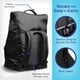 thumbnail image 3 of Bolsa de viaje para asiento de coche y mochila portabebés Graco Black, 3 of 6