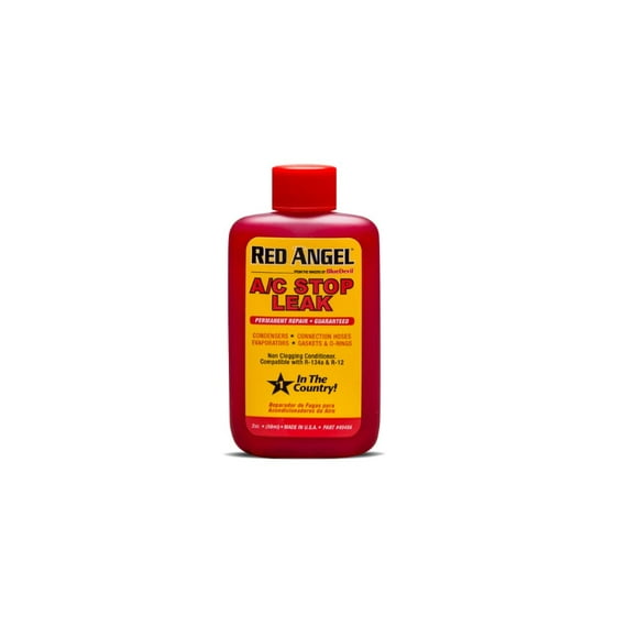 Sellador tapa fugas A/C automotriz Red Angel