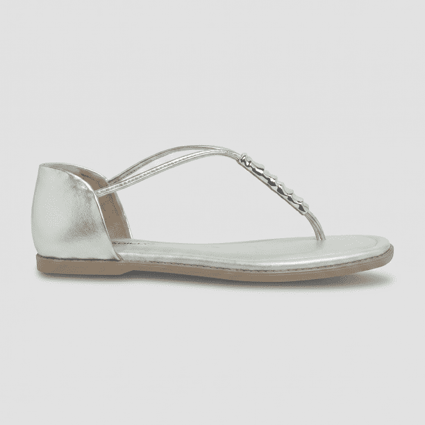 Sandalia Mujer Plata Gabi 01 Piccadilly