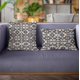 thumbnail image 3 of Cojín decorativo Plutus Brands Blue Plutus Morocco Damask 40 x 40 cm, 3 of 9