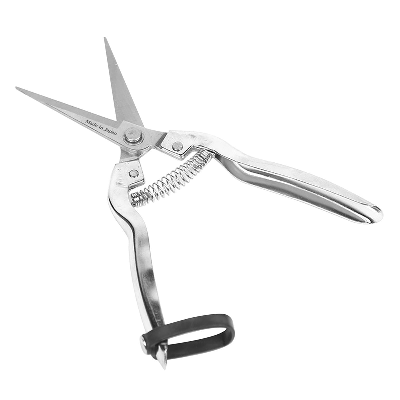 Magideal - Tijeras De Podar Para Jardín, Tijeras De Jardinería Con Agarre Ergonómico, Tijera Para Recoger Frutas, Podadora Manual Para Adelgazamiento De Forma De