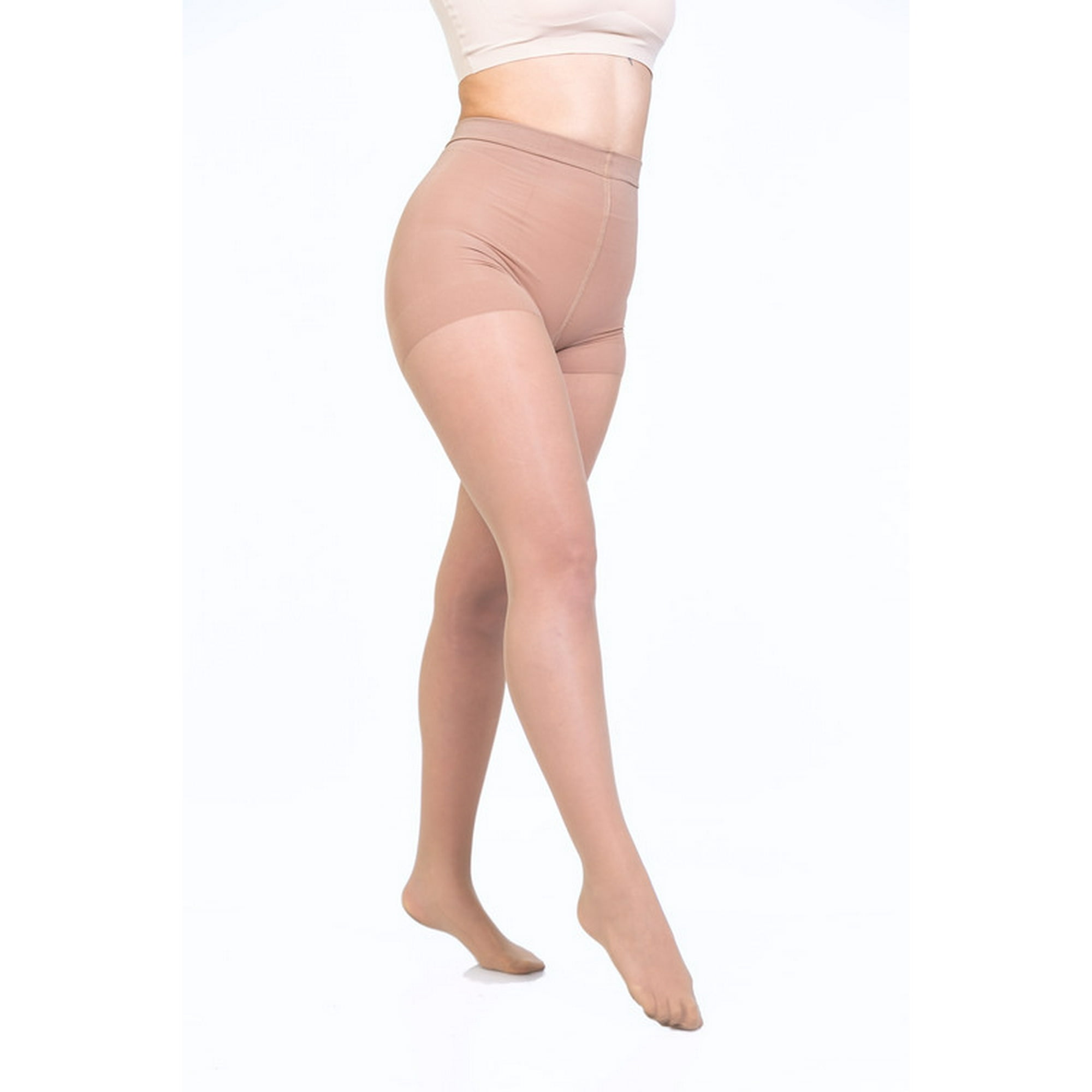 Medivaric - Panty Para Varices – Compresión 70 – Descanso 8-15mmhg Mujer L Natural