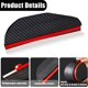 thumbnail image 3 of 2 protectores universales para espejo retrovisor de coche, de fibra de carbono, para la mayoría de coches, camiones y SUV., 3 of 6