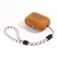 thumbnail image 2 of Funda de cuero RIXENY para AirPods Pro 3 con correa de 16 cm, 2 of 7